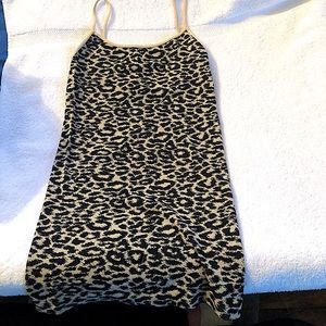 EUC stretchy leopard print camisole
